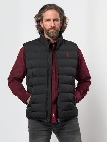 MCS Bodywarmer 'MCAidan' in Zwart: voorkant