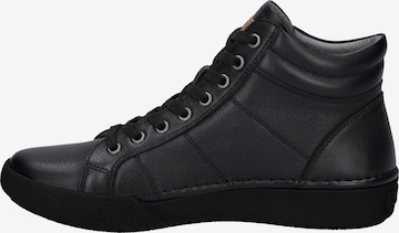 JOSEF SEIBEL High-Top Sneakers in Black