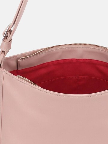 Borsa a spalla 'Genuina' di Virginia Rhinè in rosa