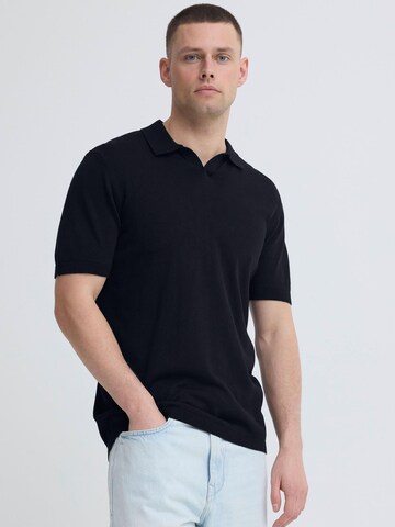 BLEND - Camisa ' BHDao Polo ' em preto: frente