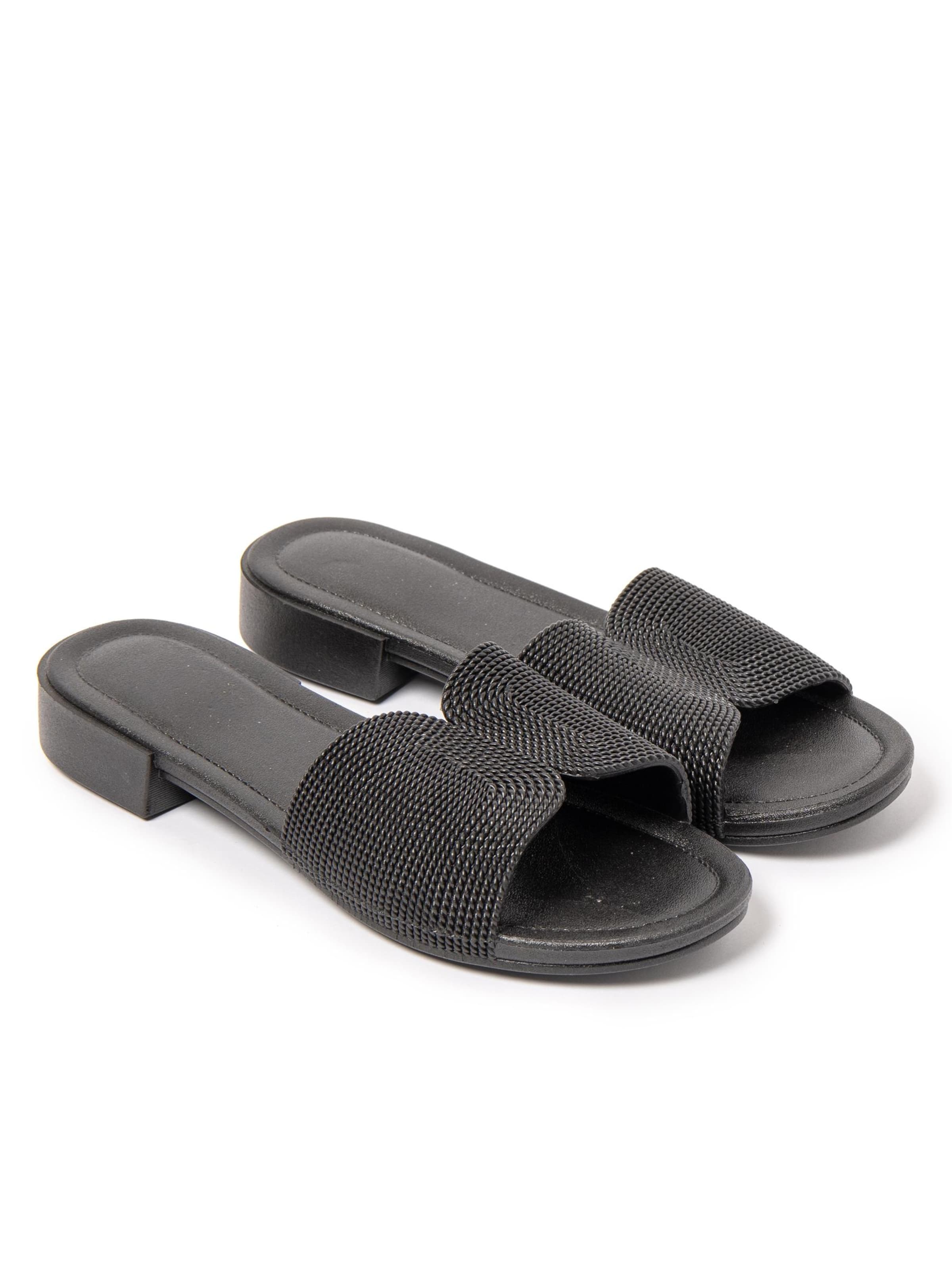 Brasileras Pantolette 'Platz'‌‌‌‌‌‌ in Schwarz