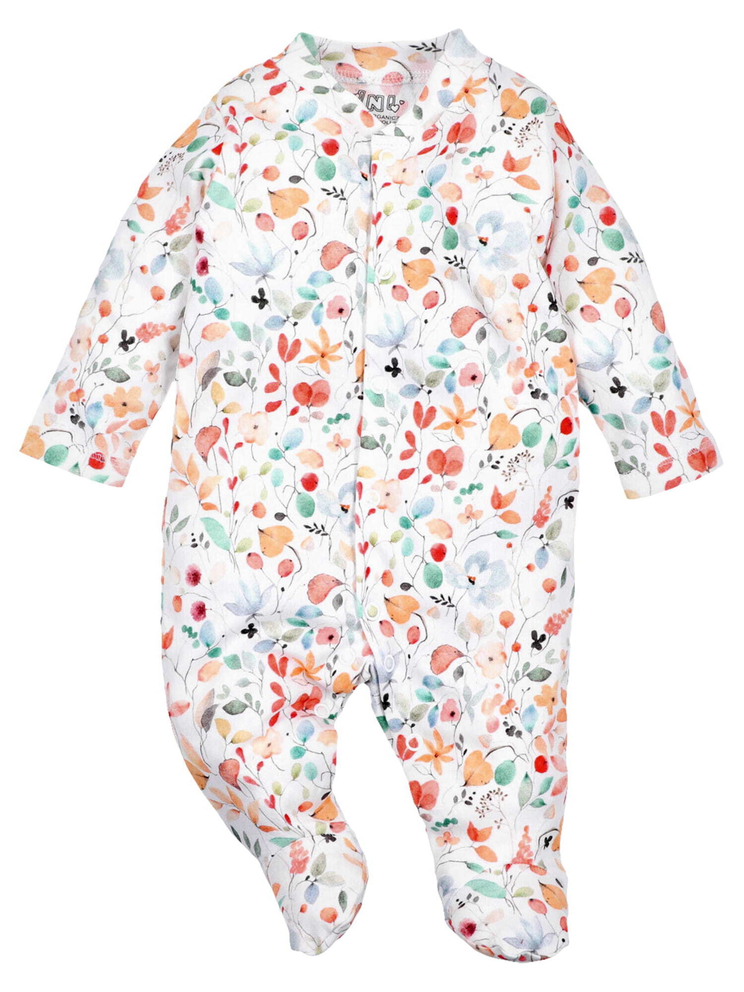 Barboteuse / body NINI en blanc : devant