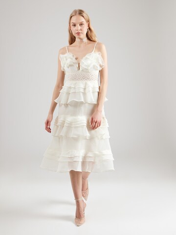 Robe de cocktail True Decadence en jaune