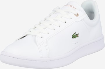 LACOSTE Σνίκερ χαμηλό 'Carnaby Pro' σε λευκό: μπροστά