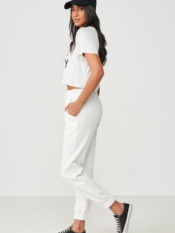C&City Tapered Broek in Beige