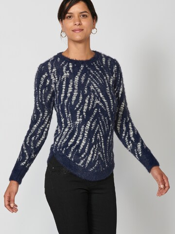 Pull-over KOROSHI en bleu