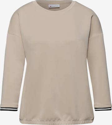 STREET ONE T-shirt i beige: framsida