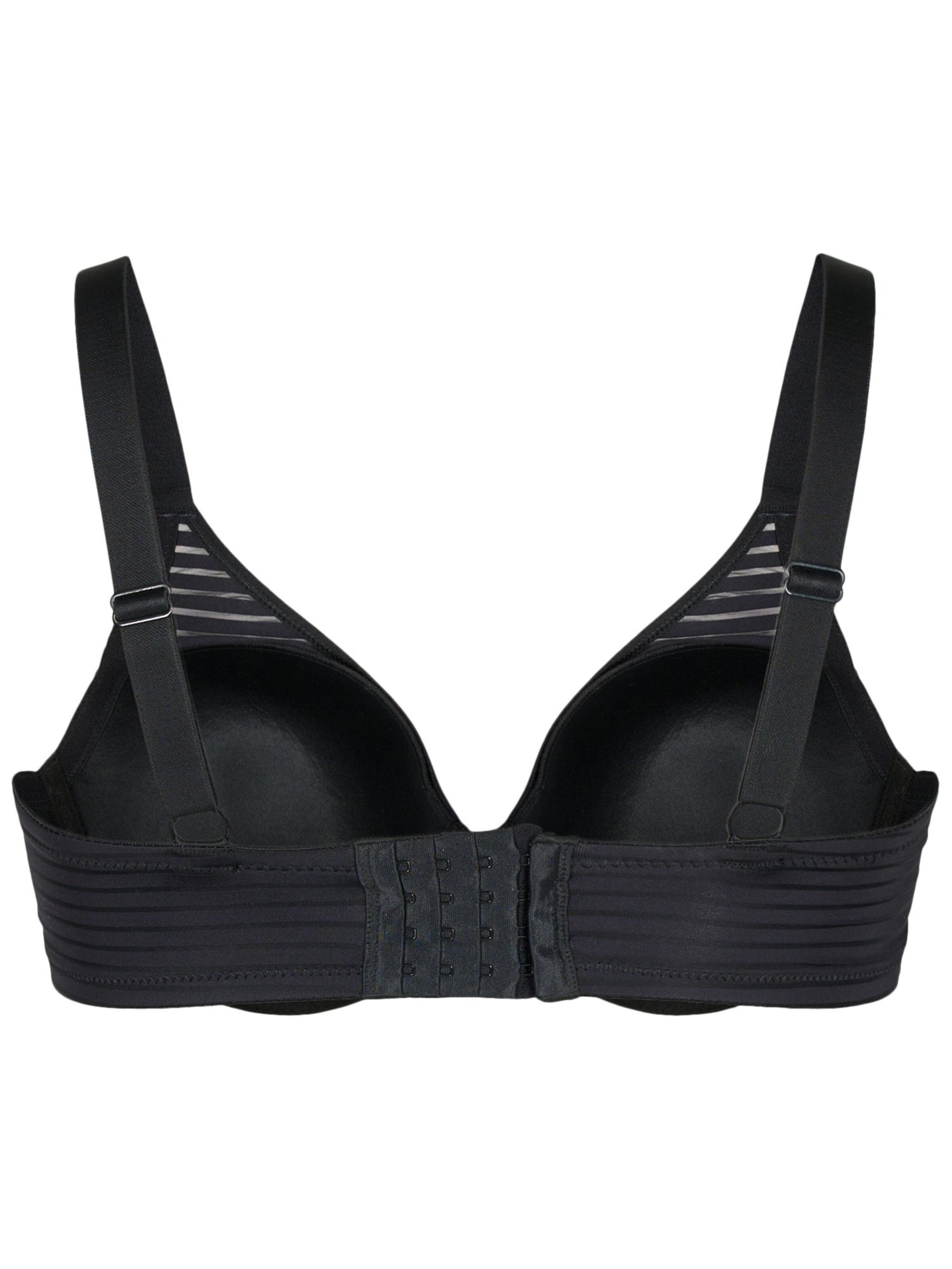 Triangle Soutien-gorge Devoted by Zizzi en noir