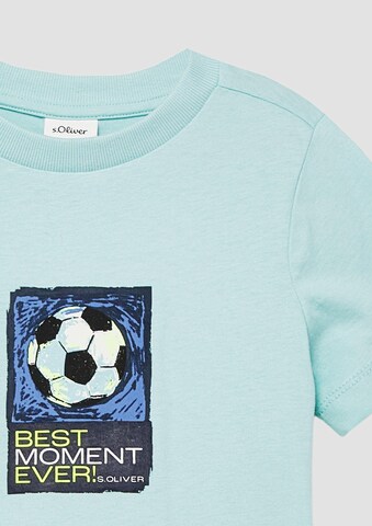 T-Shirt s.Oliver en bleu