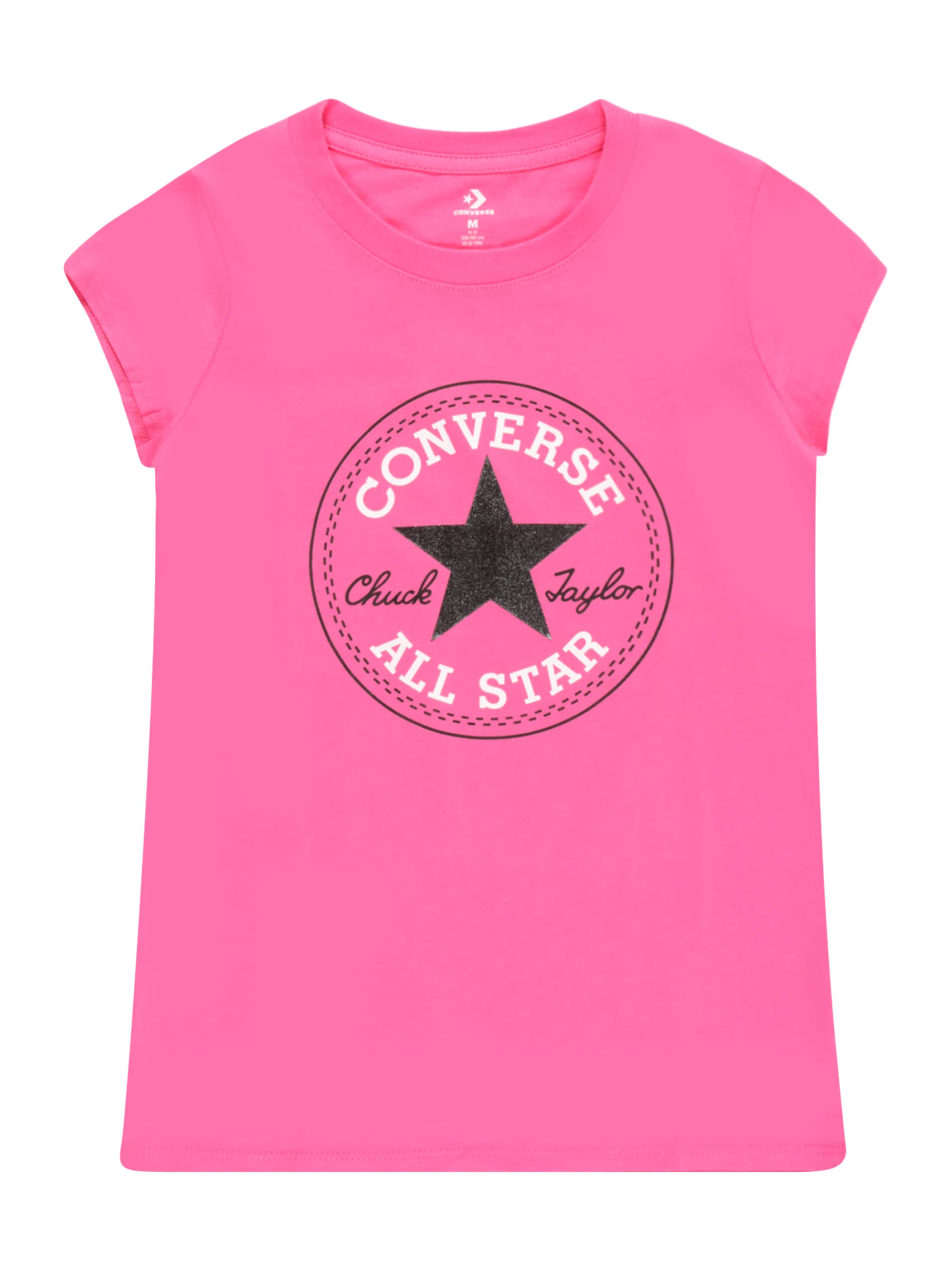 CONVERSE Tričko – pink: přední strana