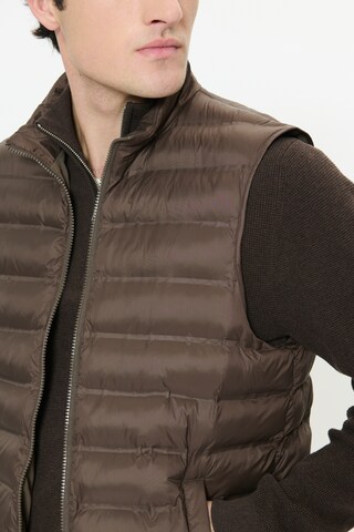 Gilet 'Salvatore' Matinique en marron