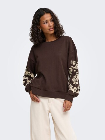 JDY - Sudadera 'JDYIrmelin' en marrón: frente