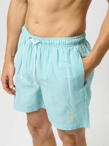 Shorts de bain 'Briggs' U.S. POLO ASSN. en bleu