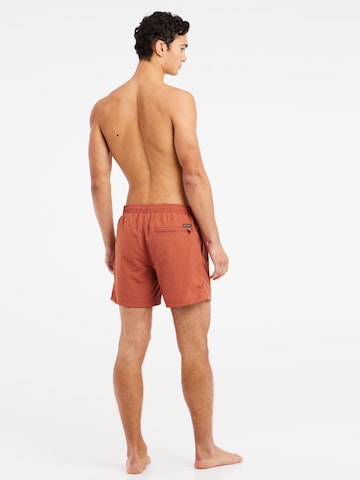 PROTEST Badeshorts 'FASTER' in Rot