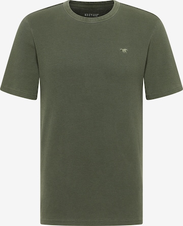 MUSTANG T-Shirt ' Austin ' in Grün: Vorderseite