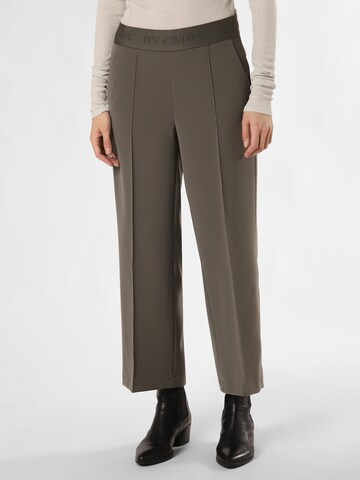 Cambio Pleated Pants 'Cameron' in Green: front