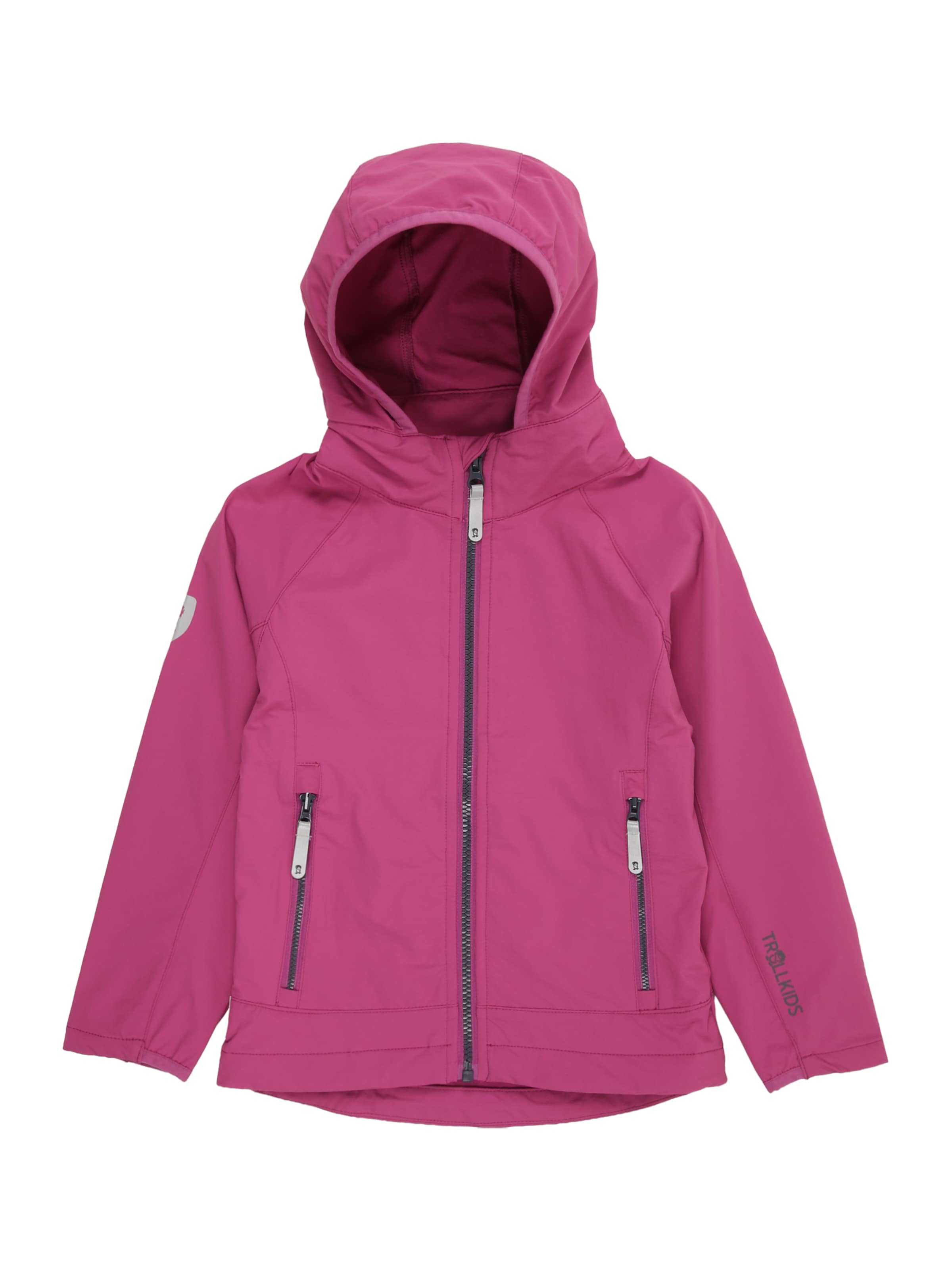 TROLLKIDSPrijelazna jakna 'Kvalvika' - roza boja: prednji dio