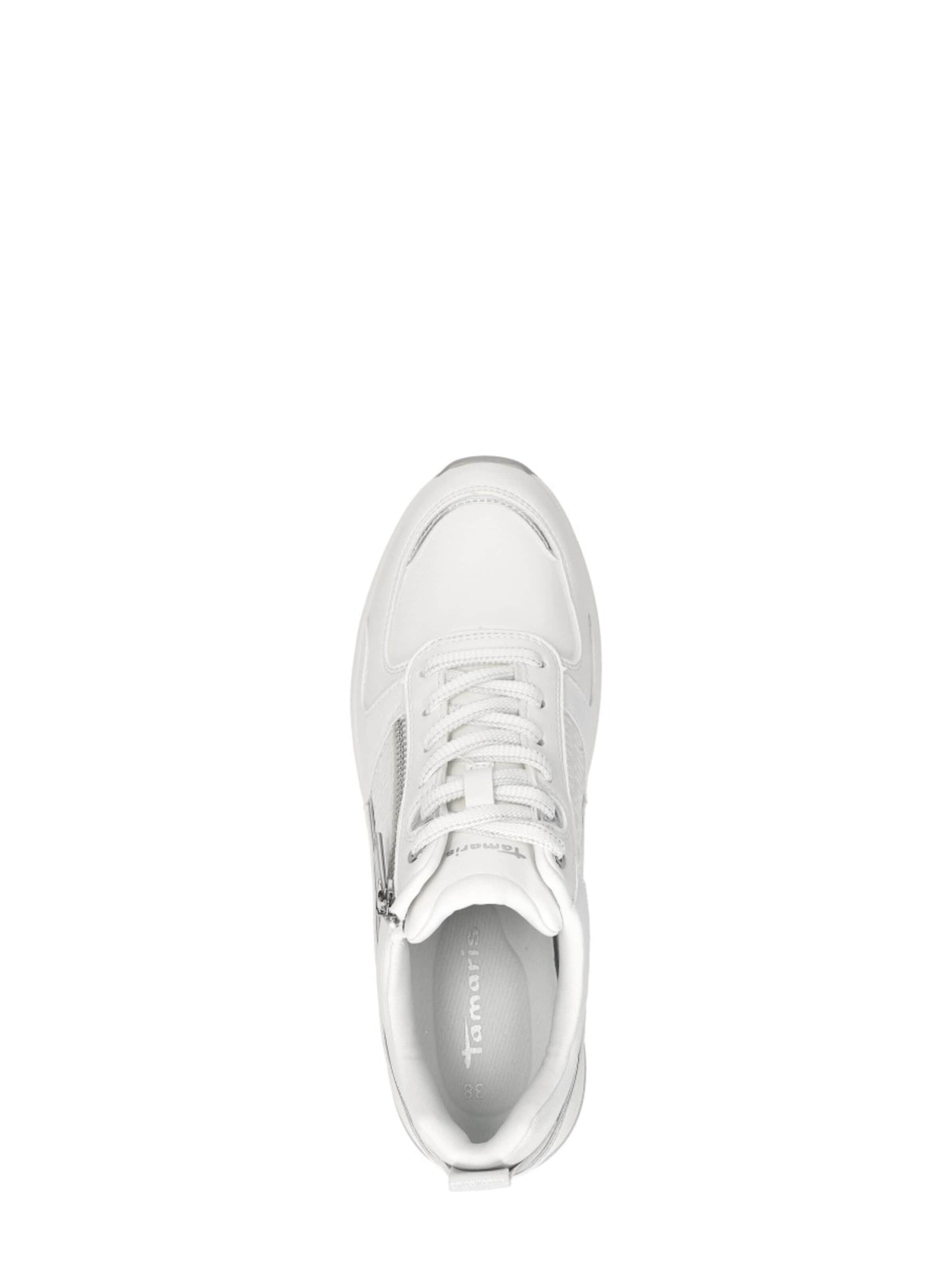 Tamaris Sneakers laag in Wit