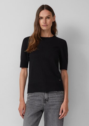 s.Oliver Trui in Zwart: voorkant