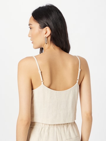 NA-KD Top in Beige