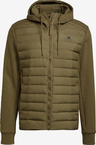 ADIDAS TERREX Outdoor jacket 'Varilite Hybrid' in Green: front