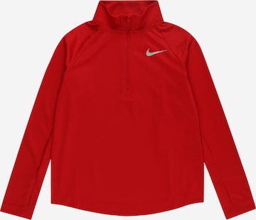 NIKE Performance Shirt in Red: front