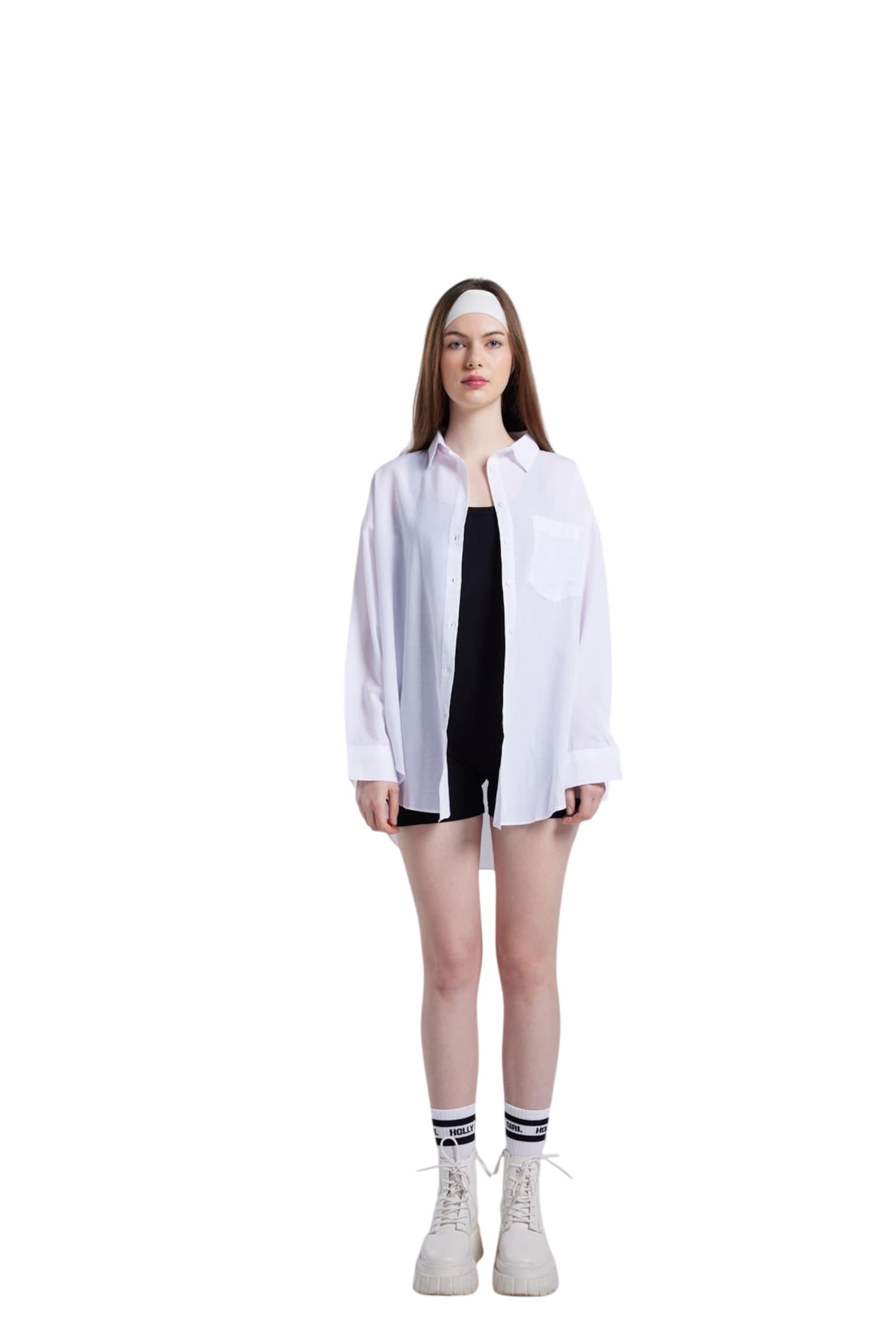 HOLLY LOLLY Blouse in White