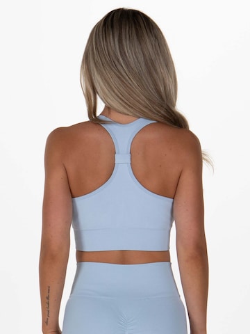 Divina Bustier Sport bh 'Nani' in Blauw