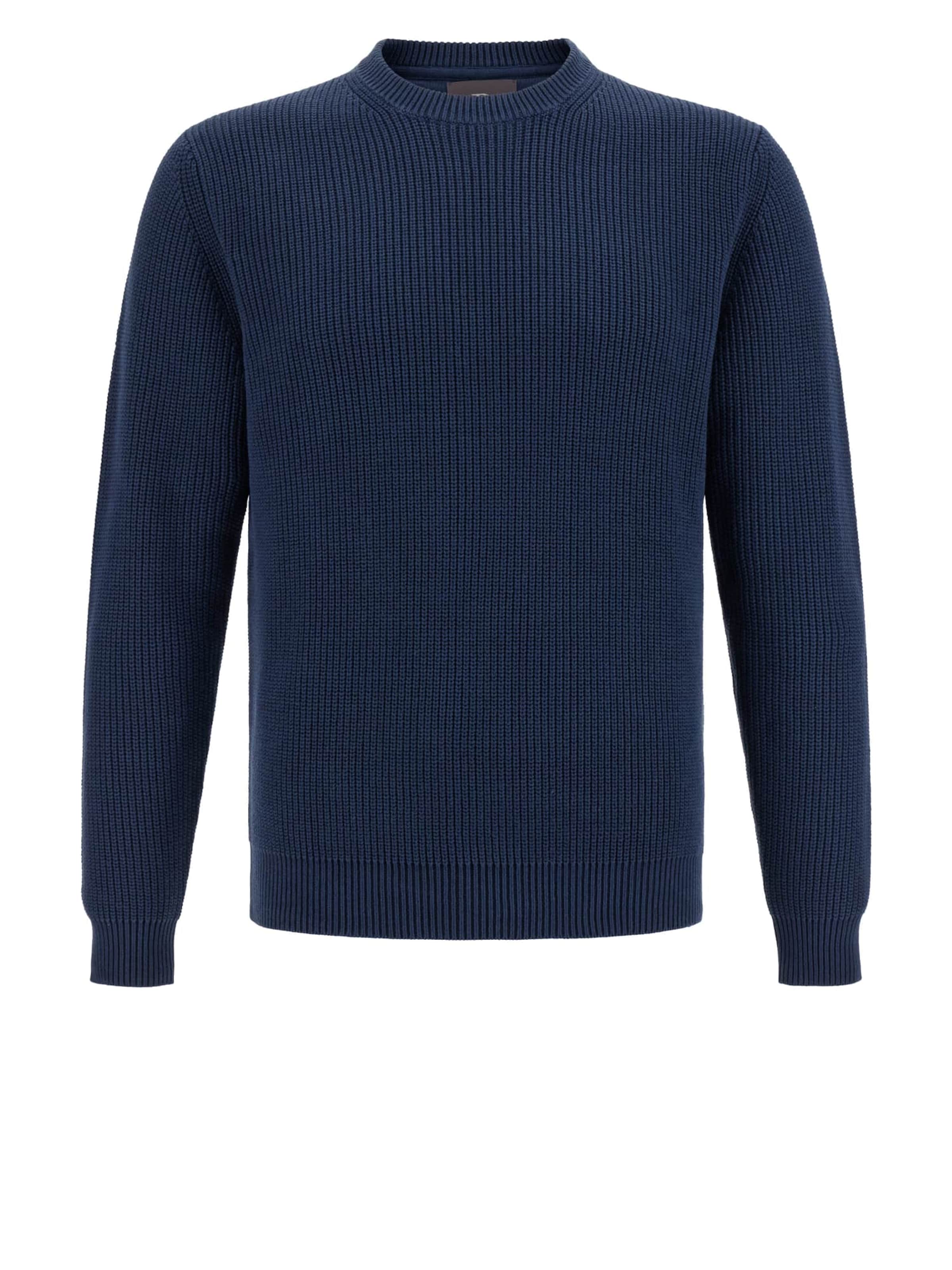 Pull-over Boggi Milano en bleu : devant