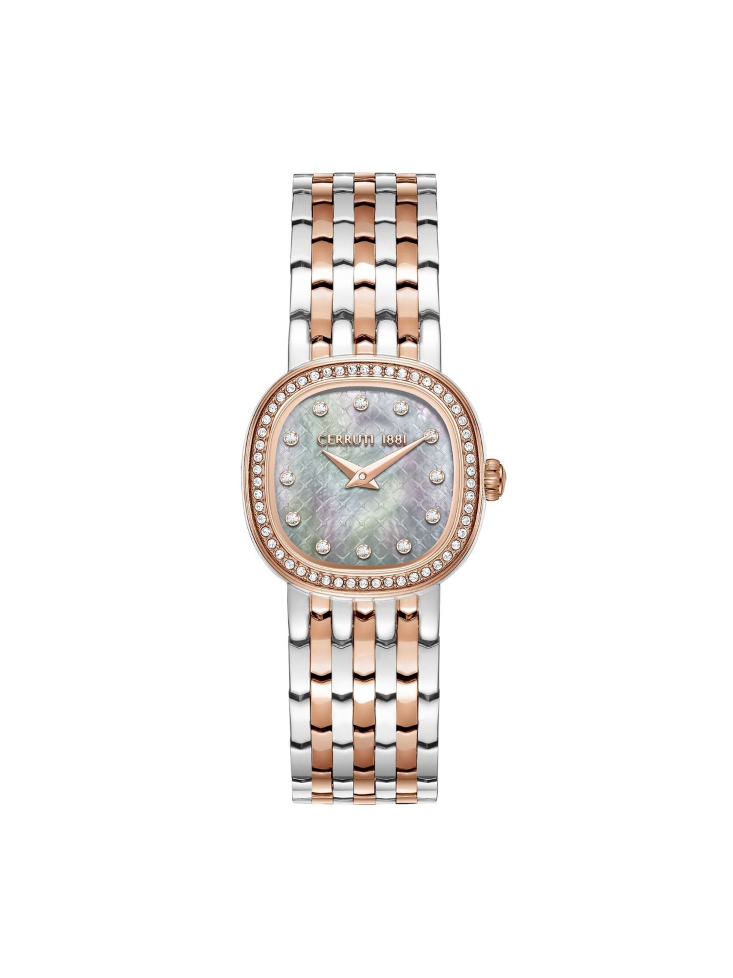 Montre à affichage analogique 'Gresta' CERRUTI 1881 en mélange de couleurs : devant