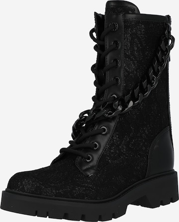 GUESS Lace-Up Boots 'RIPLEE' in Black: front