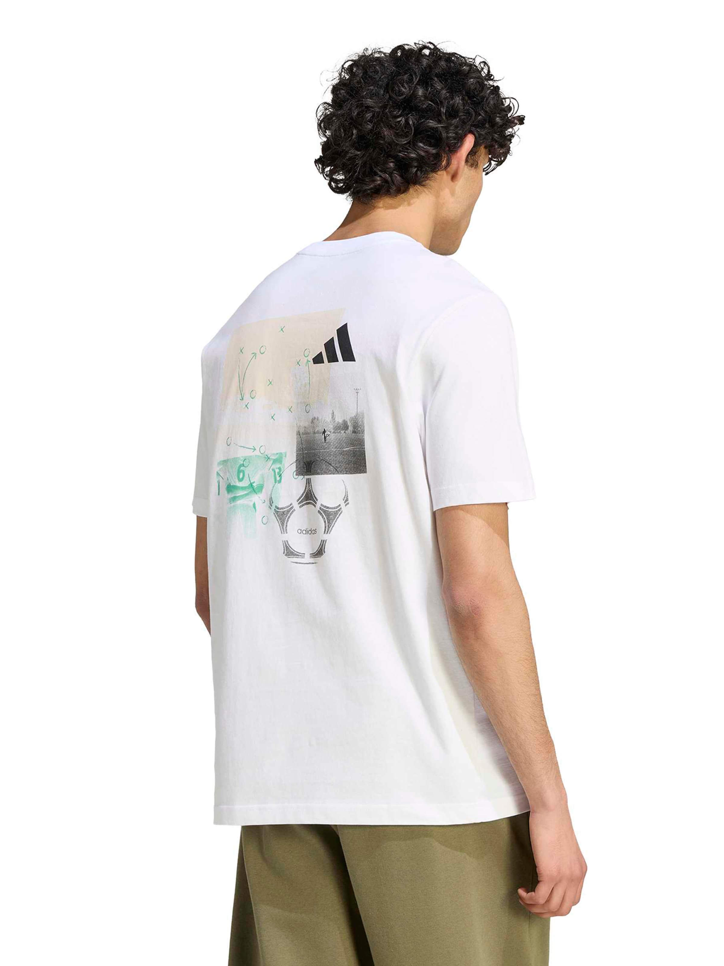 Tricou funcțional de la ADIDAS SPORTSWEAR pe alb