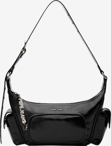 Borsa a tracolla 'Idris' di Pepe Jeans in nero: frontale