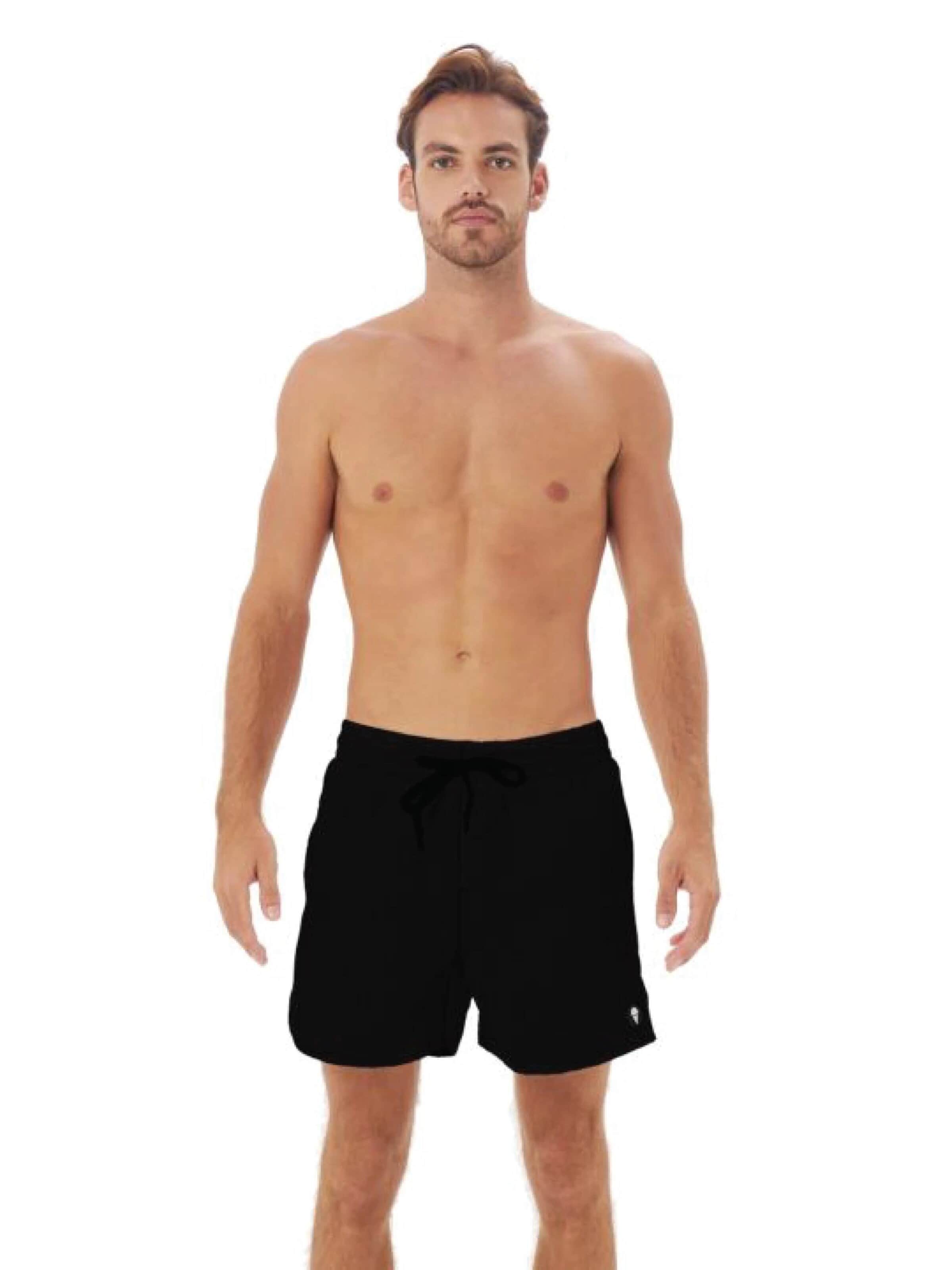 69Slam - Bermudas 'BAÑADOR SAMOA CINTURA ELÁSTICA NEGRO' en Mezcla de colores: frente