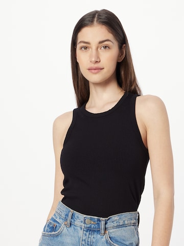Top di TOMMY HILFIGER in nero: frontale