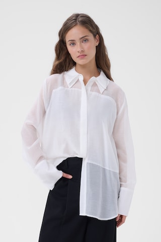 My Essential Wardrobe Tričko – bílá: přední strana