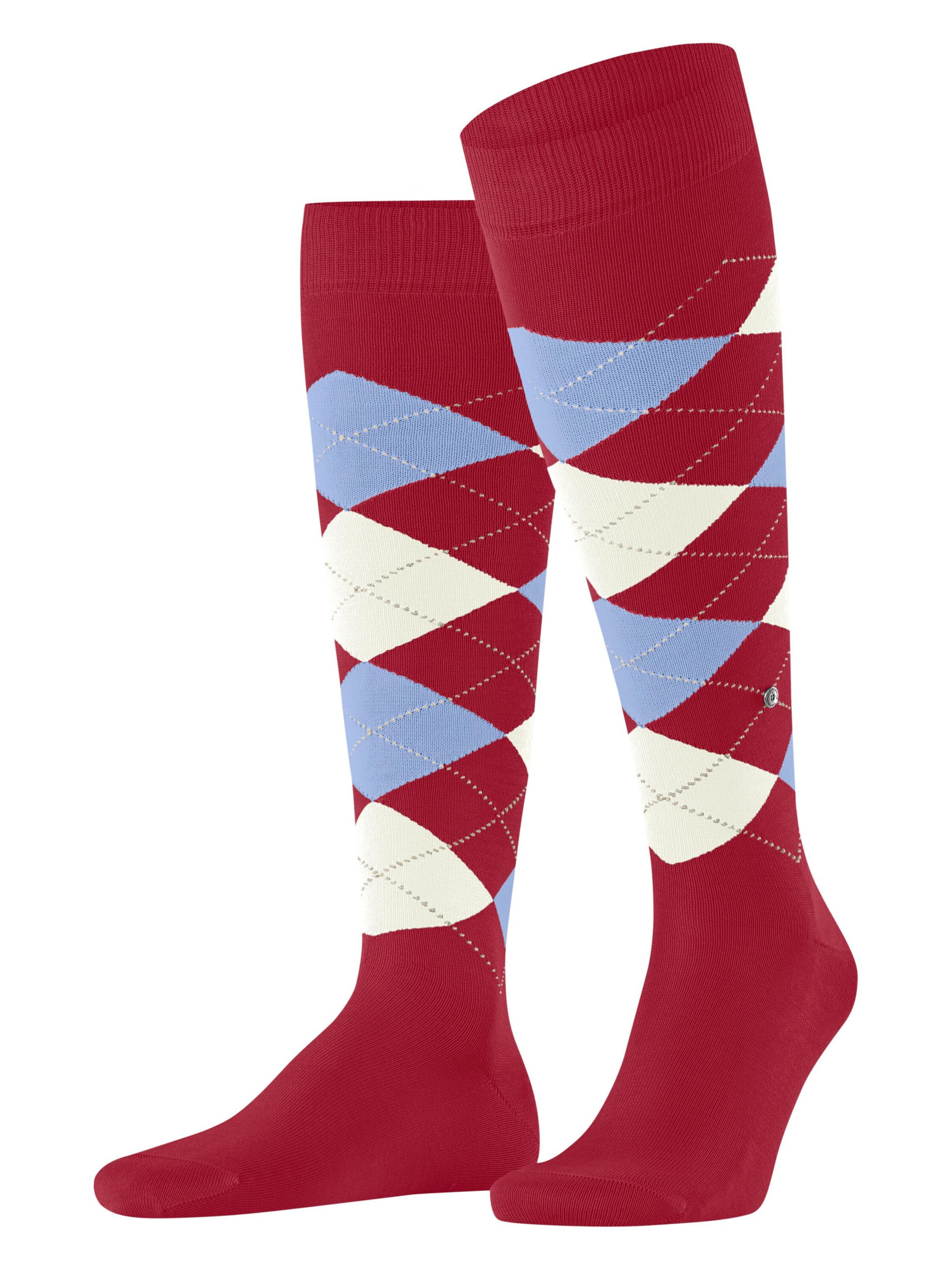 BURLINGTON Kniestrümpfe 'Manchester'‌‌‌‌‌ in Pink: Vorderseite