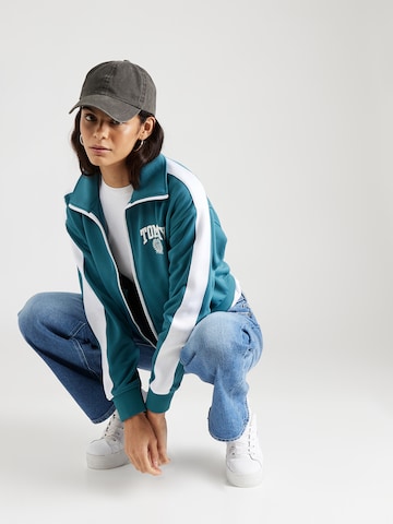 Tommy Jeans Sweatjacke 'Varsity' in Blau