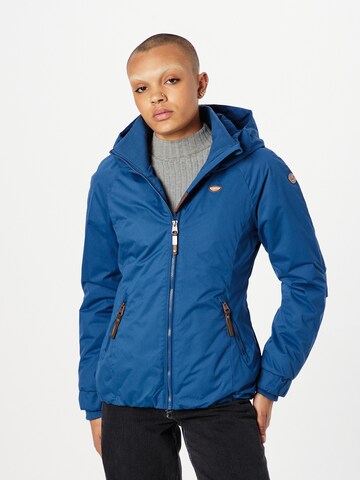 Ragwear Between-season jacket 'Dizzie' in Blue: front