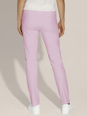 MADELEINE Slimfit Broek in Roze
