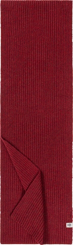 Roeckl Sjaal ' KLASSISCHER STRICKSCHAL ' in Rood: voorkant