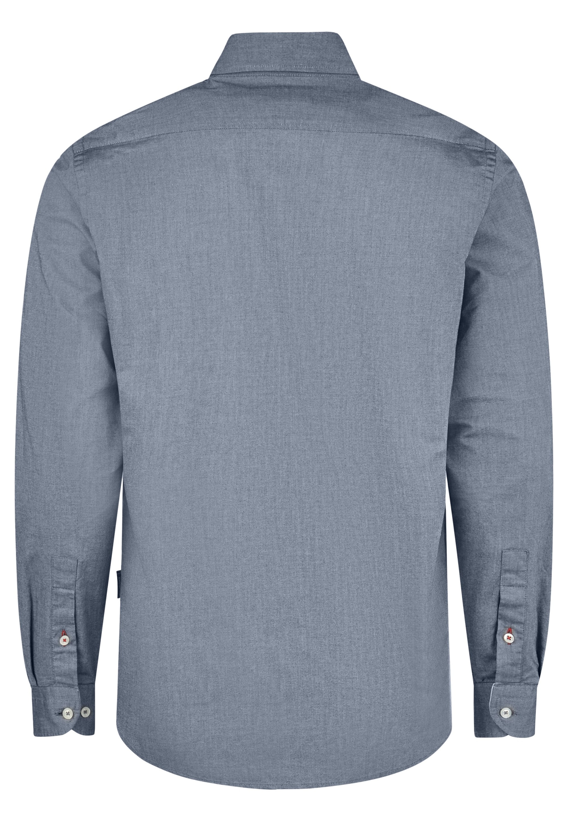 HECHTER PARIS Regular fit Zakelijk overhemd 'Casual' in Blauw