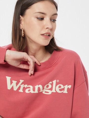 WRANGLER Sweatshirt in Pink