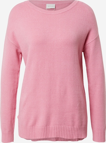 VILA Pullover 'VIRIL' in Pink: predná strana