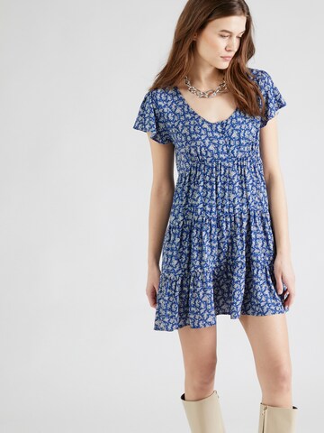 AÉROPOSTALE Summer Dress in Blue: front