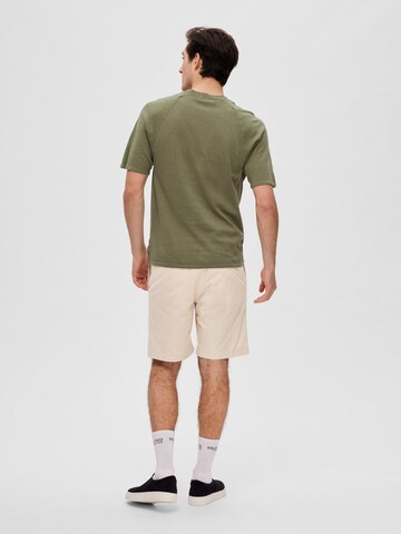 SELECTED HOMME - Jersey 'Daniel' en verde