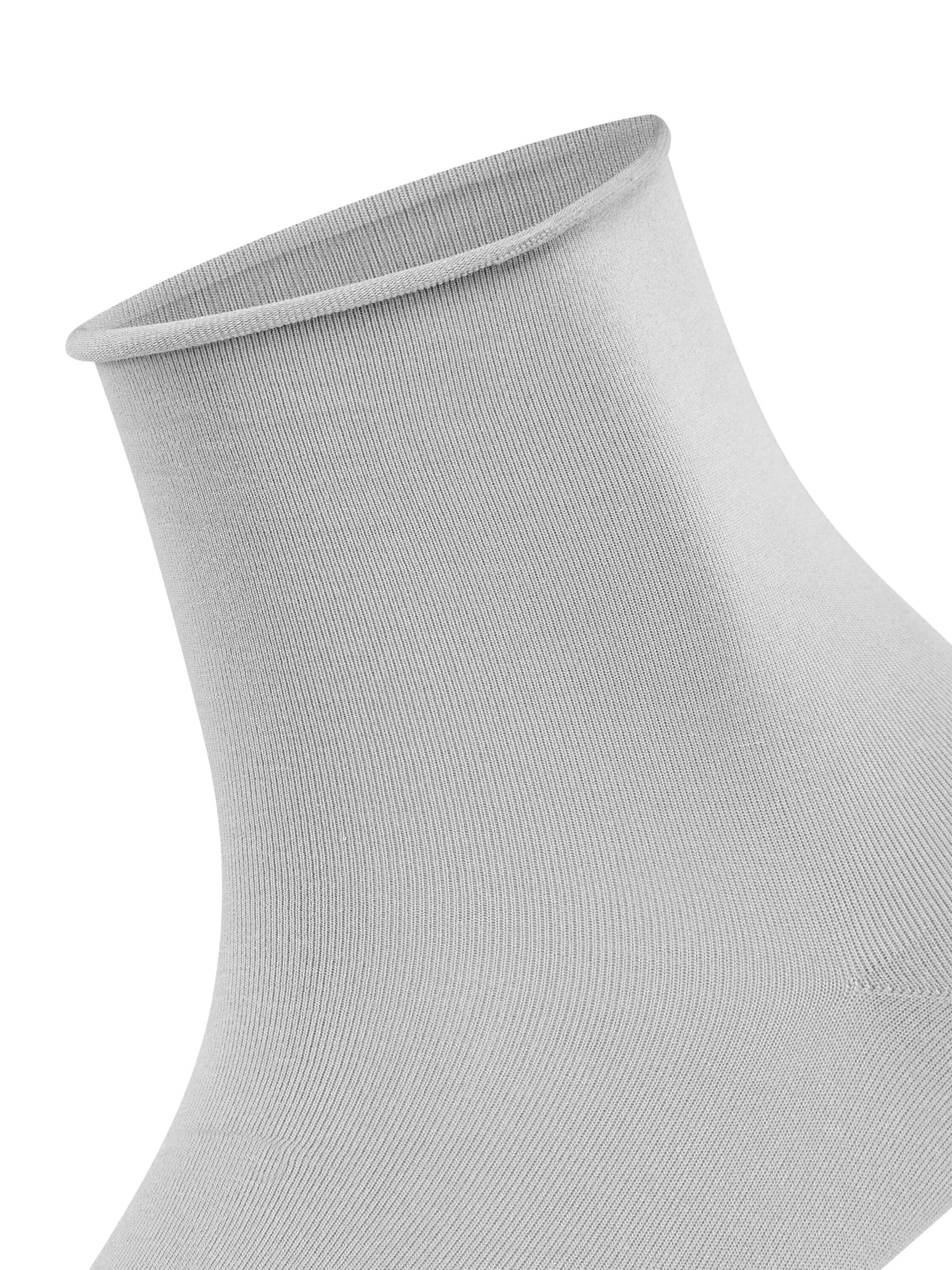FALKE Socken 'Cotton Touch'‌‌‌‌‌‌‌ in Silber: Vorderseite
