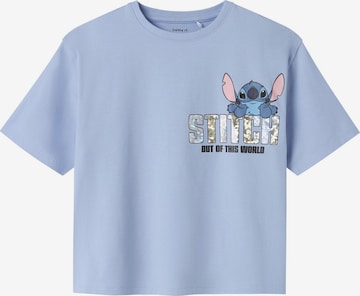 NAME IT Bluser & t-shirts 'Stitch' i blå: forside