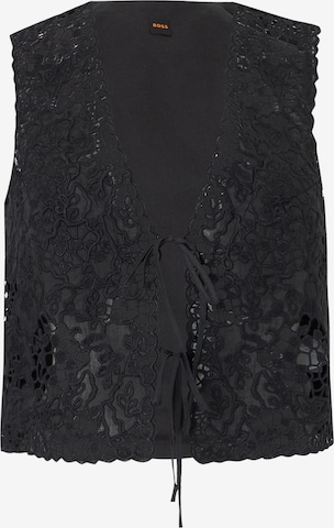 BOSS Pusero 'C_Irika' värissä musta: etupuoli