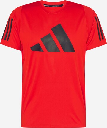 ADIDAS PERFORMANCE - Camisa funcionais 'Free Lift' em vermelho: frente